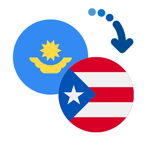 How to send money from Kazakhstan to Puerto Rico