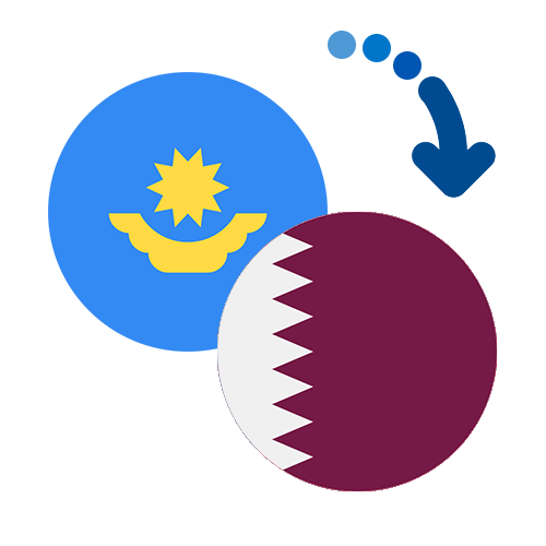 ¿Cómo mandar dinero de Kazajstán a Qatar?