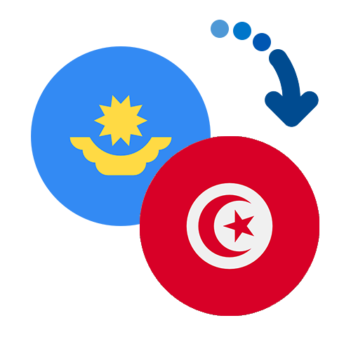Wie kann man online Geld von Kasachstan nach Tunesien senden?