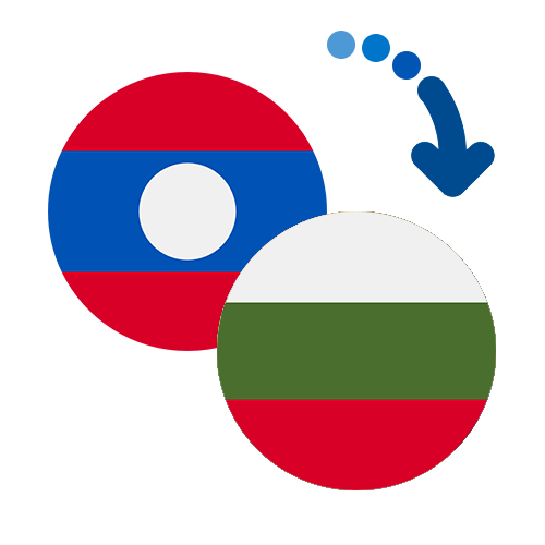 Wie kann man online Geld von Laos nach Bulgarien senden?