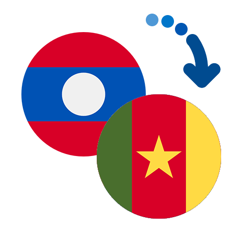Wie kann man online Geld von Laos nach Kamerun senden?
