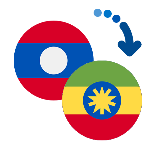 Wie kann man online Geld von Laos nach Äthiopien senden?