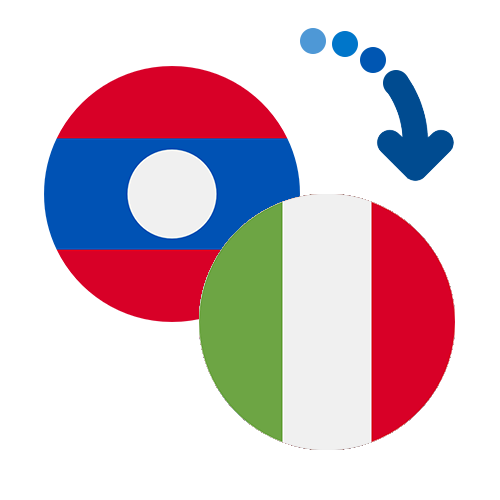 How to send money from Laos to Italy