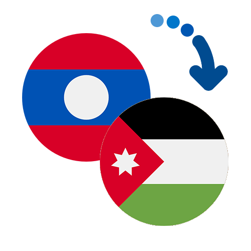 Jak wysłać pieniądze z Laosu do Jordanii online?