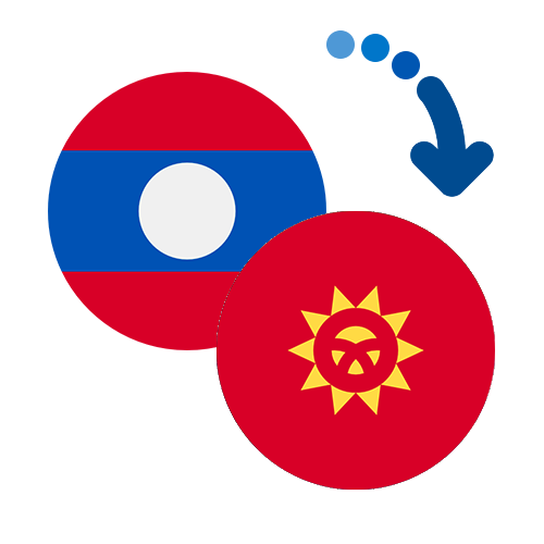 Wie kann man online Geld von Laos nach Kirgisistan senden?