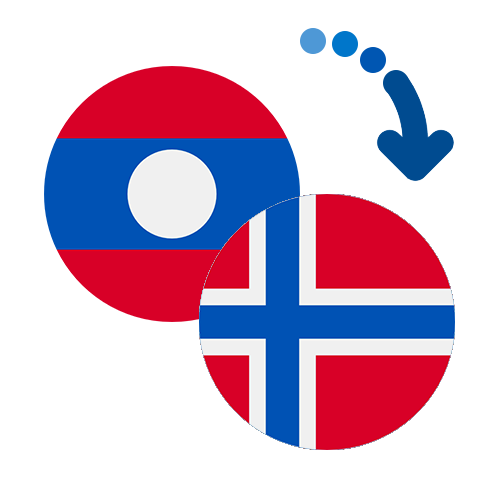 Wie kann man online Geld von Laos nach Norwegen senden?