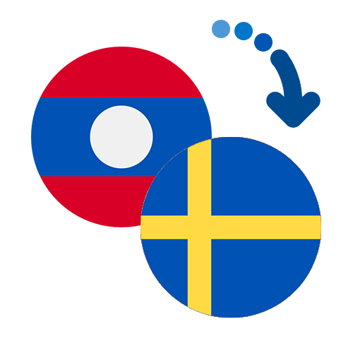 Wie kann man online Geld von Laos nach Schweden senden?
