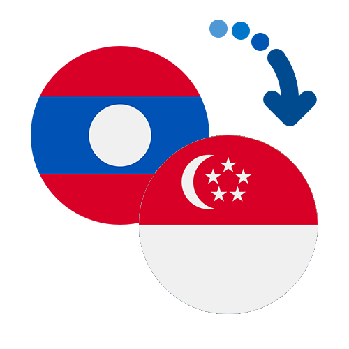 Wie kann man online Geld von Laos nach Singapur senden?