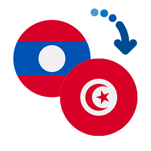 Wie kann man online Geld von Laos nach Tunesien senden?