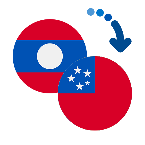 Как перевести деньги из Лаоса в Самоа