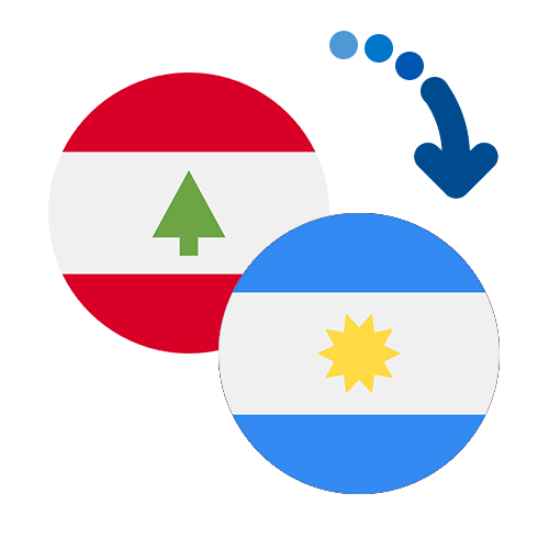 How to send money from Lebanon to Argentina