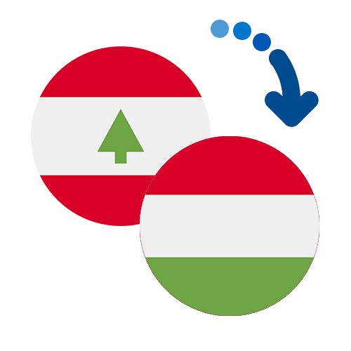 Wie kann man online Geld von Libanon nach Ungarn senden?