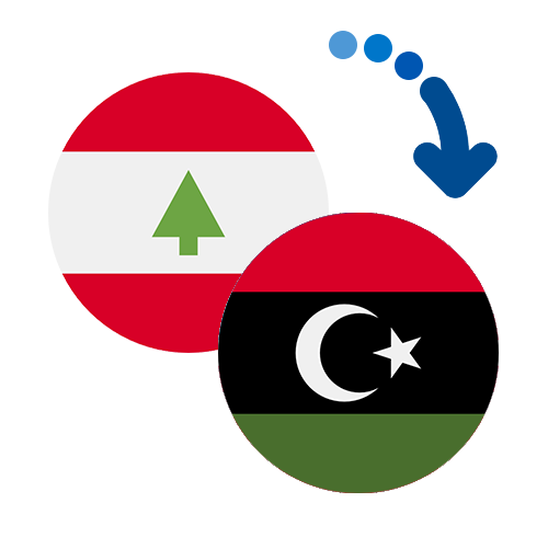 How to send money from Lebanon to Libya