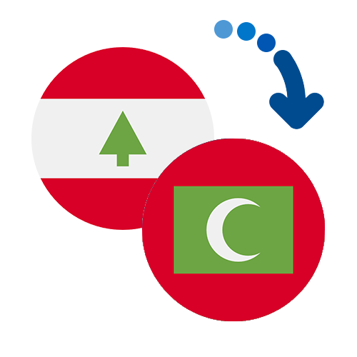 Wie kann man online Geld von Libanon auf die Malediven senden?