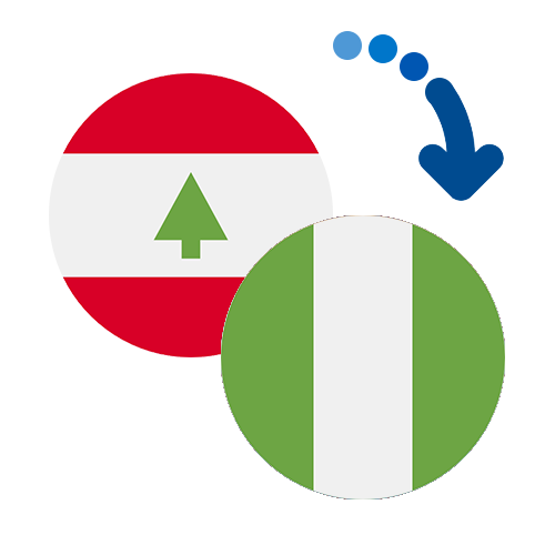Wie kann man online Geld von Libanon nach Nigeria senden?