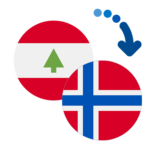 ¿Cómo mandar dinero de Líbano a Noruega?