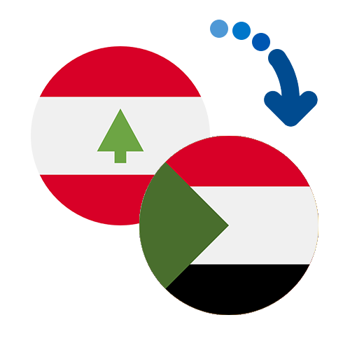 Wie kann man online Geld von Libanon nach Sudan senden?
