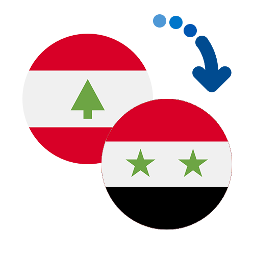 Wie kann man online Geld von Libanon nach Syrien senden?