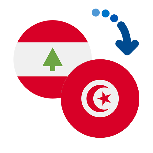 Wie kann man online Geld von Libanon nach Tunesien senden?