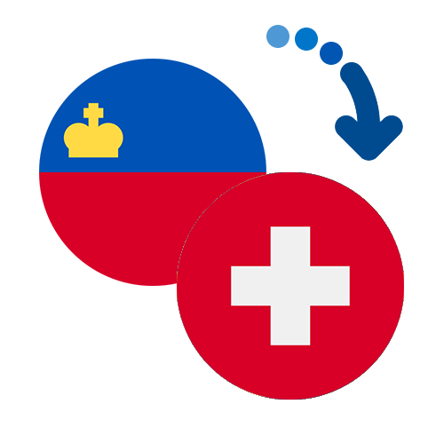 Wie kann man online Geld von Liechtenstein nach die Schweiz senden?