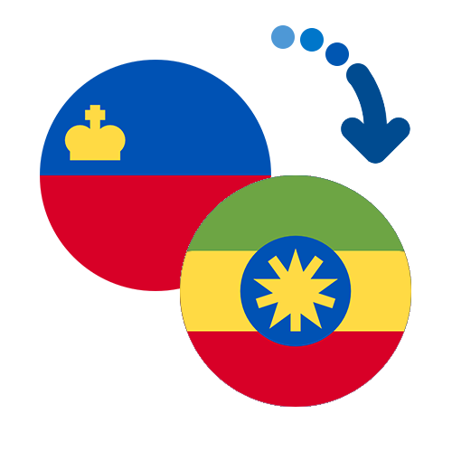 ¿Cómo mandar dinero de Liechtenstein a Etiopía?