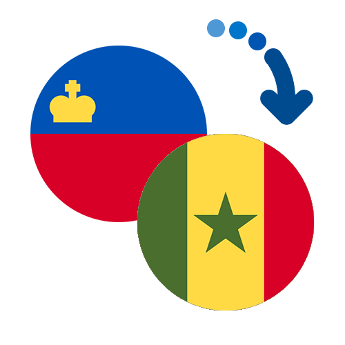 ¿Cómo mandar dinero de Liechtenstein a Senegal?