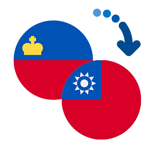 How to send money from Liechtenstein to Taiwan