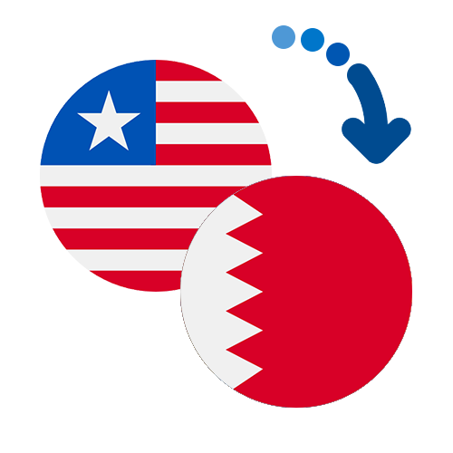 How to send money from Liberia to Bahrain