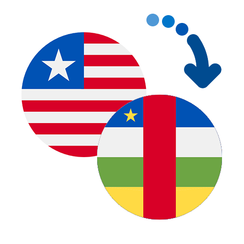 ¿Cómo mandar dinero de Liberia a la República Centroafricana?