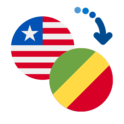 Wie kann man online Geld von Liberia nach Kongo (RDC) senden?