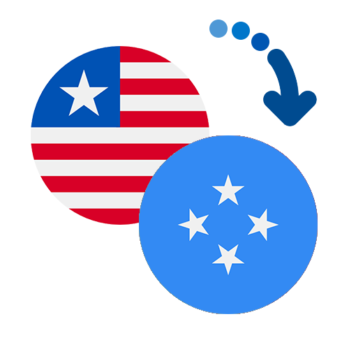 ¿Cómo mandar dinero de Liberia a Micronesia?