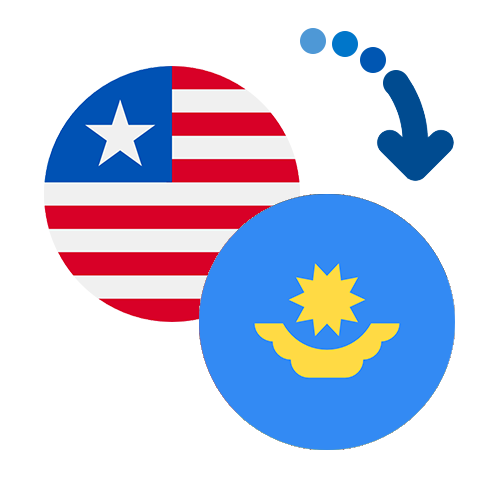 ¿Cómo mandar dinero de Liberia a Kazajstán?