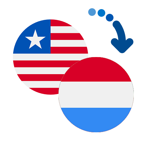 How to send money from Liberia to Luxembourg