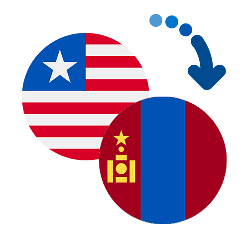 How to send money from Liberia to Mongolia