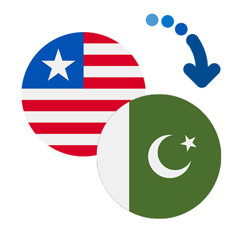 Wie kann man online Geld von Liberia nach Pakistan senden?