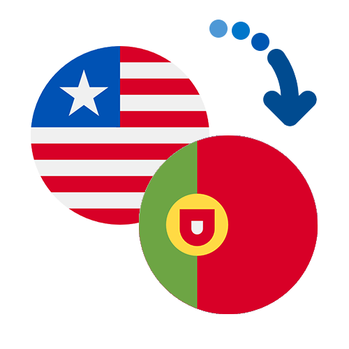 How to send money from Liberia to Portugal