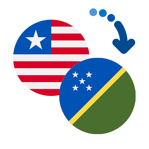 ¿Cómo mandar dinero de Liberia a las Islas Salomón?