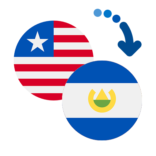 Wie kann man online Geld von Liberia nach El Salvador senden?