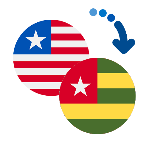 How to send money from Liberia to Togo