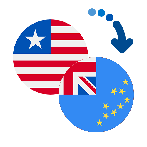 How to send money from Liberia to Tuvalu