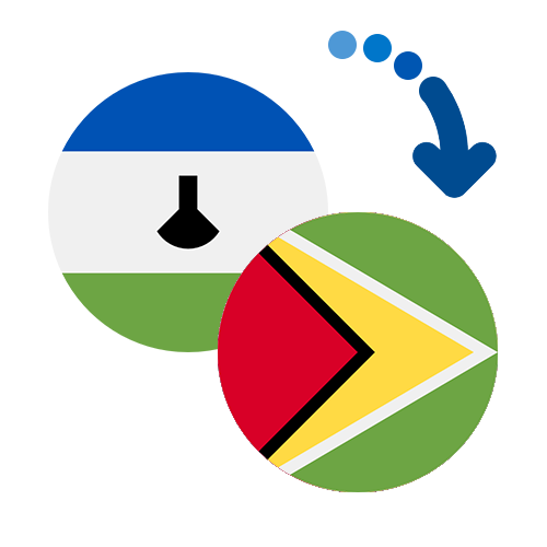 How to send money from Lesotho to Guyana