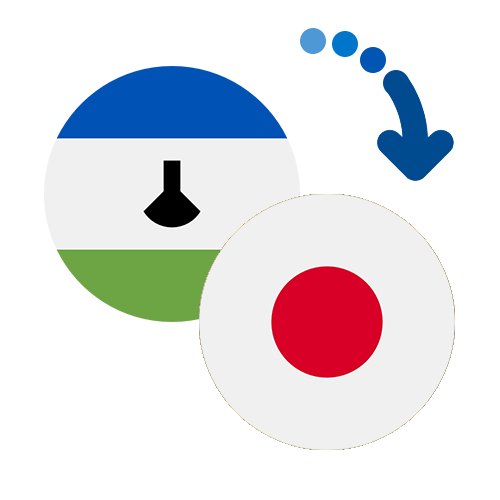 Jak wysłać pieniądze z Lesotho do Japonii online?
