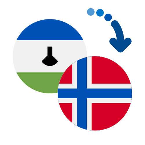 Как перевести деньги из Лесото в Норвегию