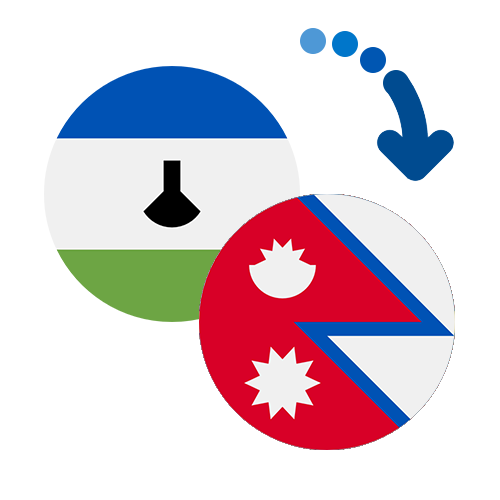 Jak wysłać pieniądze z Lesotho do Nepalu online?