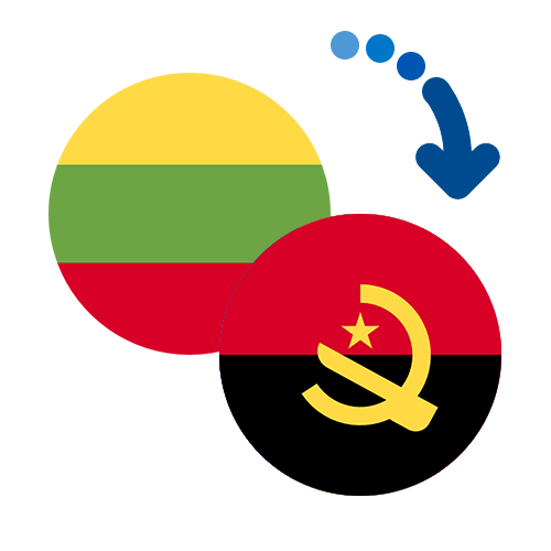 ¿Cómo mandar dinero de Lituania a Angola?