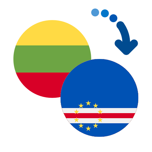 ¿Cómo mandar dinero de Lituania a Cabo Verde?