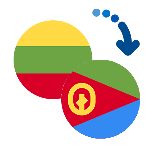 ¿Cómo mandar dinero de Lituania a Eritrea?