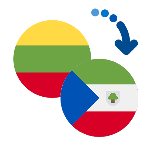 ¿Cómo mandar dinero de Lituania a Guinea Ecuatorial?