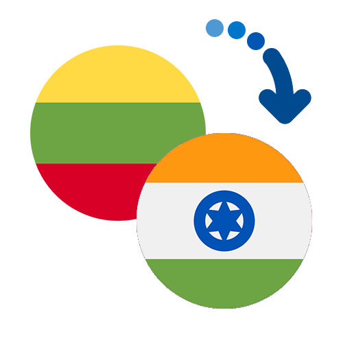 Как перевести деньги из Литвы в Индию