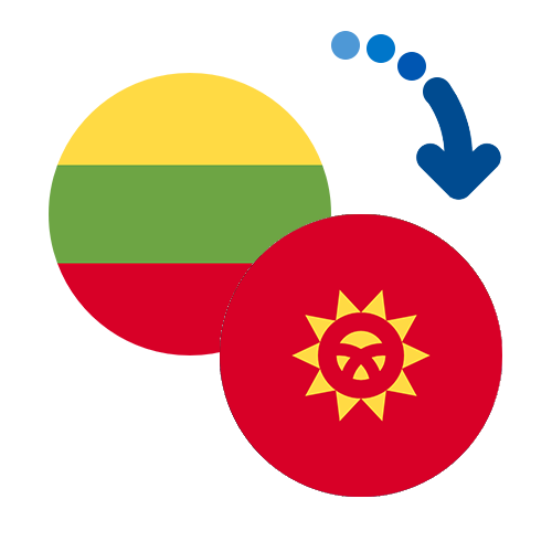 How to send money from Lithuania to Kyrgyzstan